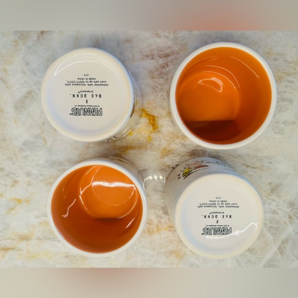 Peanuts x Rae Dunn - Fall Harvest Snoopy Woodstock Charlie Brown Ramekins bowls - Picture 4 of 5